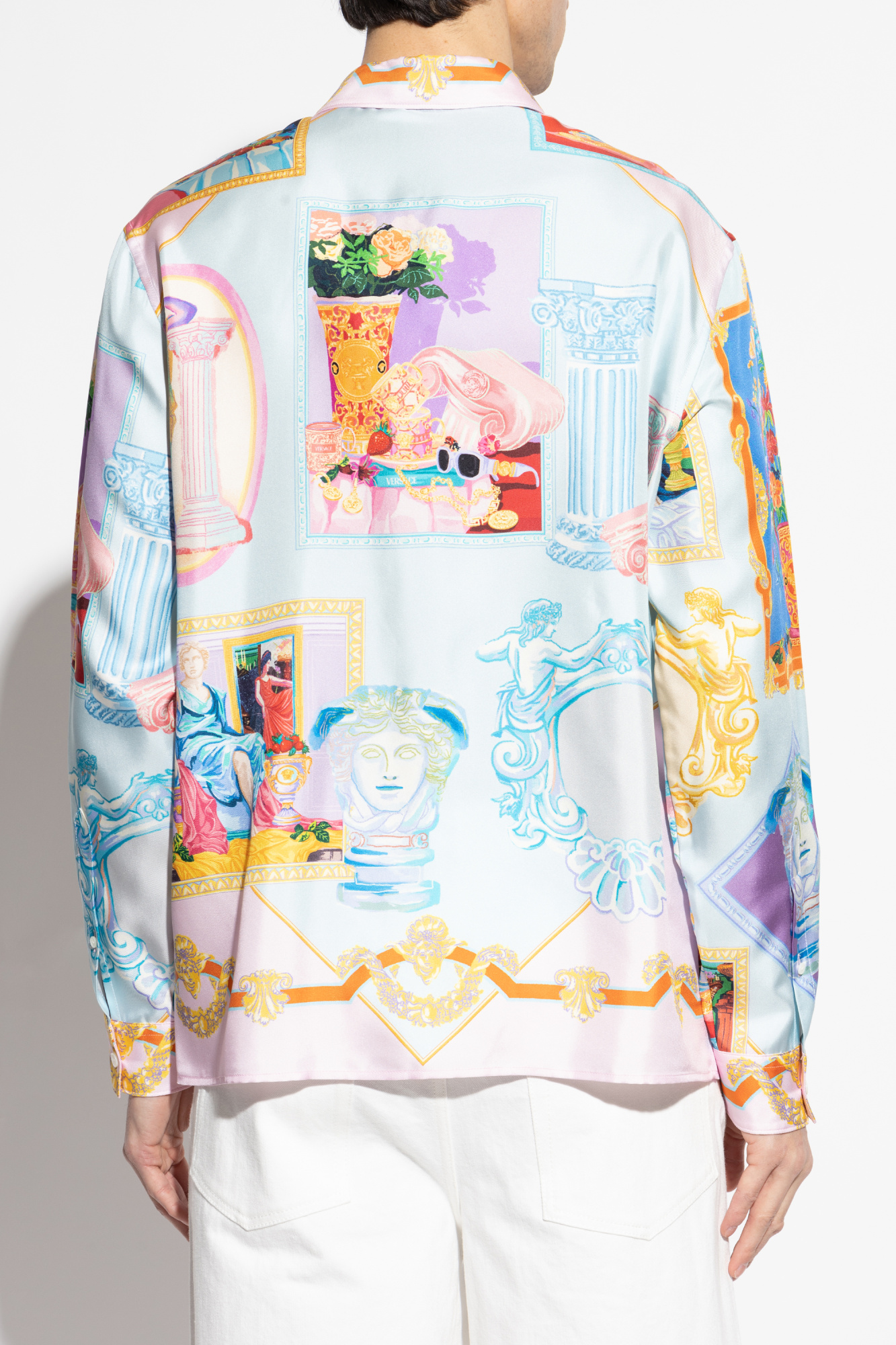 Versace Shirt with Versace Gallery print | Men's Clothing